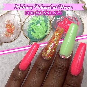 Does HOMEMADE POLYGEL Work?! The Results Are 🤣 | Longhairprettynails