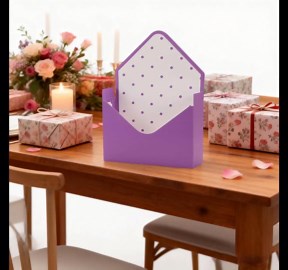 Flower Envelope Box,Folding Flower Storage Box,Envelop Paper Boxes,Hand Folding Bouquet Flower Box for Wedding Engagement Valentines Day Birthday Graduation Party Decoration (V1)