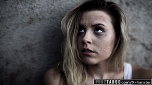 PURE TABOO Homeless Teen Virgin gets Unwanted Creampie