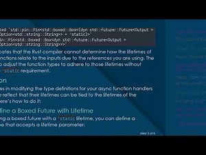 Understanding async Functions with Lifetime Parameters in Rust