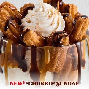 Take your next treat up a notch with desserts like or NEW Churro Sundae or our NEW Dulce De Leche Cheesecake Sundae. 🍨 | Ruby Tuesday