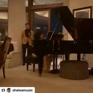 I had the honor of being at @quincydjones house to witness this. @sheleamusic changes the molecules in the room. @steviemackey @blaroda @gabriella.one1 #blessed | Reno Wilson