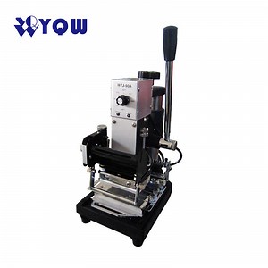 [Hot Item] Hot Stamping Machine Manual Bronzing Embossing Machine Embosser for PVC Card