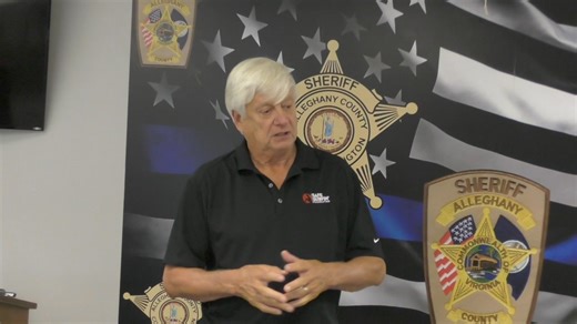 A very informative event took place earlier today (Mon., July 29, 2024) at the Alleghany County/Covington Sheriff's Office: Captain Chris Conner and Investigator Jeremy Morris introduced Eddie Worth of the Safe Surfin' Foundation, who noted a Covington Moose Lodge $3,000 donation of a special computer to help local authorities deal with online sex predators. According to Worth, at any one time, up to 500,000 online sex predators attempt to target juveniles (mainly young females) for sex. Worth a