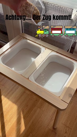 Einfache Montessori Spielidee für Kinder