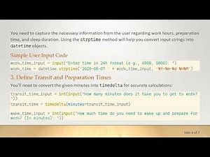 How to Format Python User Input as Time and Subtract It From a Variable