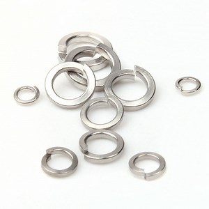 [Hot Item] DIN128 SS304 SS316 Split One Wave Curved Spring Lock Pressure Gaskets Washers