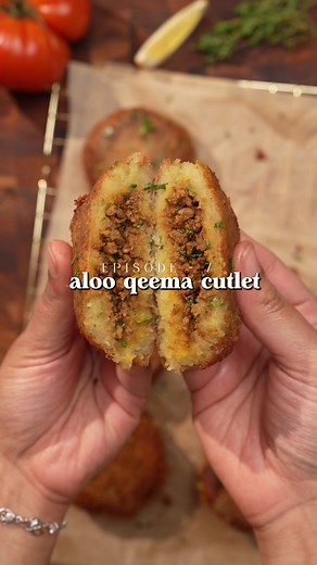 Aloo Qeema Cutlets Recipe | Classic Potato & Minced Meat Cutlets