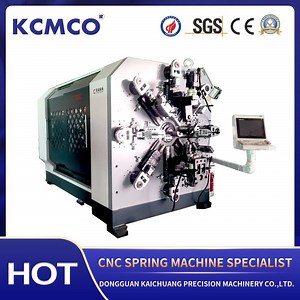 [Hot Item] 3mm 12 Axis Camless CNC Spring Forming Machine with Flat Spiral Springs for Automatic Compression Spring Machine