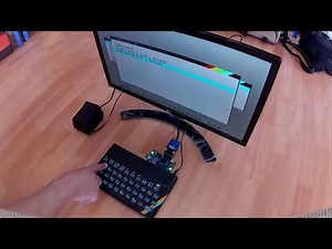 Demo of "Interface Z" for ZX Spectrum