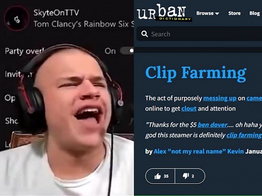 What does "clip farming" mean? Streaming terminology explained