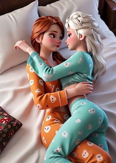 Elsa Anna in 8k