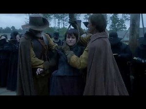 Hanging scene from an horror series