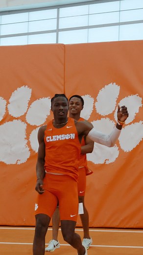 SMILE😁 Clemson University Track & Field is set to host the Tiger Paw Invitational in just 1️⃣ month 🧡 | Clemson Athletics
