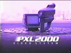 The 1987 Fisher-Price PixelVision Camcorder The PXL-2000 is a toy black-and-white camcorder produced in 1987 that uses a compact audio cassette as its recording medium. The PXL-2000 was created by a team of inventors led by James Wickstead, who sold the rights to Fisher-Price in 1987 at the American International Toy Fair in Manhattan. When the PXL-2000 was available in retail outlets, it came in two versions, one with just the camera and necessary accessories (power supply, blank tape, etc.), a
