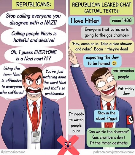 🤮🤬🤮🤬🤮🤬🤮🤬 THEY DON’T WANT TO BE CALLED NAZIS. I haven’t heard any MAGA condemn them, however, on my posts they try to defend it! It is not possible to successfully defend them. 🤬HATE, EVIL AND IGNORANCE: ASKING WHY CAN’T THE SUPER BOWL HAVE AN AMERICAN PERFORMER when the American performer, is an American? Who is more VI🤬LENT? Statistics show the majority of this hatred comes from right wing, many of whom hold Office. 🤬VIOLENT: Laura Loomer called for 65M people to be fed to alligators