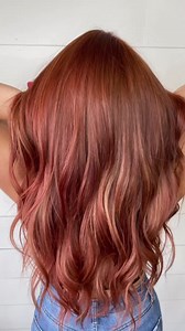 Pumpkin Spice Everything Base color for the retouch: FRAMCOLOR 2001 6W (Dark Blonde) 7RN (Blonde Natural Red) with FRAMESI PROFESSIONAL ACTIVATOR 25 vol. Ends formula 1: FRAMCOLOR 2001 8ER* (Natural Copper) 8G (Copper Blonde) 9TRP (Bright Titian) with FRAMESI PROFESSIONAL ACTIVATOR 15 vol. Ends formula 2: FRAMCOLOR 2001 8KR (Light Caramel Blonde) with FRAMESI PROFESSIONAL ACTIVATOR 15 vol. Ends formula 3: Pre-lightened pieces were toned with FRAMCOLOR Eclectic 15cc 9HT (Warm Toner Honey) 15cc 9N