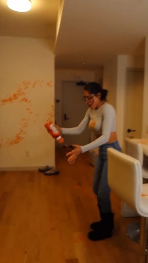 19K views · 41 reactions | Exploding Ketchup Prank on Girlfriend | Joey Salads | Facebook