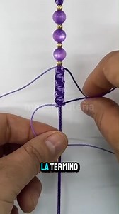 146K views · 2.1K reactions | Aprende a hacer esta hermosa pulsera de perlas de dos colores朗 | Maca Bisutería Artesanal | Facebook