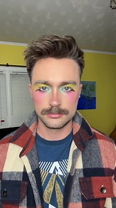 Glitter Mascara Mustache Look: Lash Sensational Sky High Style
