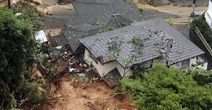 Death toll reaches 49 from floods, landslides in Japan (Photos)