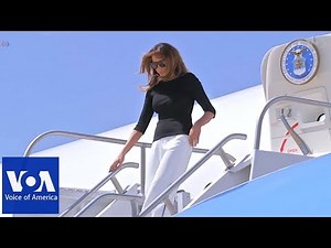 Melania Trump Arrives in Arizona for Border Visit