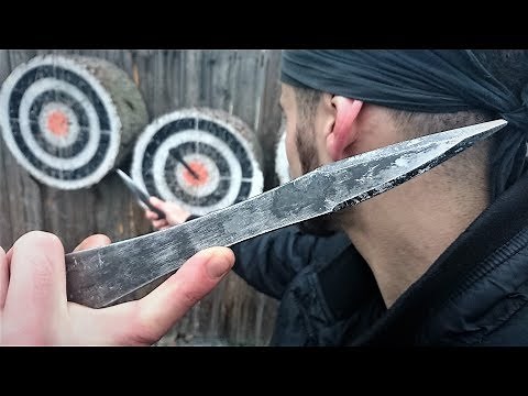 NO SPIN Knife Throwing Tutorial (For Beginners/Advanced) By World Champion Adam Celadin