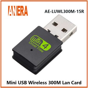 [Hot Item] Mini Wireless Network Card Dongle USB2.0 300Mbps WiFi Adapter LAN Card Free Driver