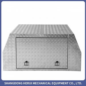 [Hot Item] Canopy Custom Made Aluminum Tool Box, Tool Box for Trailers