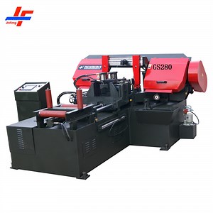 [Hot Item] GS280 Full Automatic 0 to 45 Degree Mitering Metal Cutting Bandsaw Machine