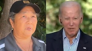 724K views · 58K reactions | Woman Savages Biden - 'Get On Your F'ing Plane and Go Home!' | Explain America | Facebook