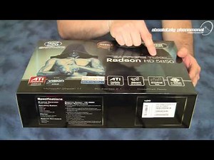Sapphire HD5850 Toxic Edition GPU (Unboxing)