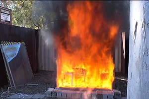 1.8K views · 4 comments | Firefighters set a home alight to show how quickly lives can be lost this winter. | 7NEWS Coast | Facebook