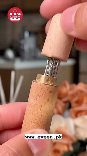 Eveen - Leading eStore in PK on Instagram: "Wooden Needle Case, 30 Pcs Side Hole Blind Sewing Needles, Stainless Steel Elderly Self Threading Needles ✨ To place an order, please visit our website: www.eveen.pk #foryou #fyp #trending #reelsinstagram #pakistani #stitching #needle #pakistanifashion #gadget #onlineshopping #homegadgets #streetstyle #viral #tiktok #explore"