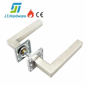 [Hot Item] Stainless Steel Mortise Lock Line Return Spring Square Tube Lever Door Handle