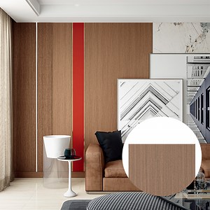 [Hot Item] Interior Decoration PVC Wall Panel Collection Insect Infestion Wood Veneer Board