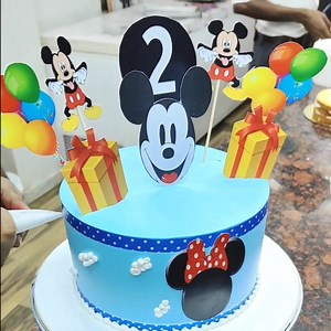 How To Make Full Sticker Design Cake | Sticker Cake ka kya price Lena chahie | Sunil Cake Master