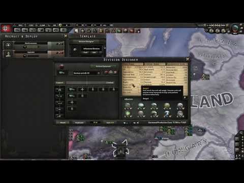 Hearts of Iron 4 - German Panzer Division Historical Template (1941)