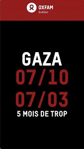 GAZA | 5 mois maintenant qu’une crise humanitaire sans précédent se déroule sous nos yeux. 5 mois de violences. 5 mois de déplacement massif et forcé de la population palestinienne. 5 mois de violation du droit international humanitaire. 5 mois d'une guerre contre les femmes. 5 mois que rien ne change. 👉 70% des victimes sont des femmes et des enfants ; 👉 9 000 femmes ont été tuées ; 👉 Au moins 10 000 enfants ont perdu leur père ; 👉 85% de la population a été déplacée; incluant un million de