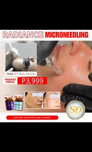 1.8K views | Radiance Microneedling + FREE Jet Peel Facial at Skin...