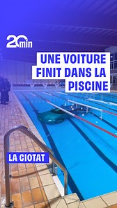 25K views · 112 reactions | Une voiture de luxe s’est écrasée jeudi 11 décembre dans la baie vitrée de la piscine municipale de la Ciotat. Le véhicule a terminé sa trajectoire dans le grand bassin. Au volant, une femme de 38 ans accompagnée de sa fille de 5 ans. La conductrice aurait confondu l'accélérateur et le frein et perdu le contrôle de sa voiture. ➡️ https://www.20min.fr/ipT | 20 Minutes | Facebook
