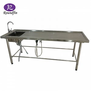 [Hot Item] Dead Body in Morgue Funeral Product CE Approved Embalming Forensic Autopsy Table