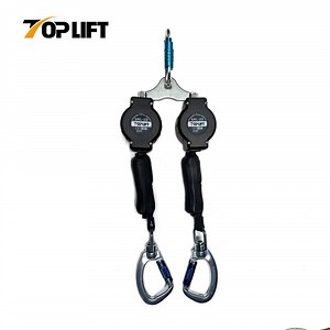 [Hot Item] Fall Protection Double Webbing Self-Retractable Lifting Device Fall Arrester