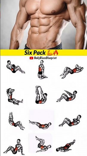 Six Pack abs 🔥