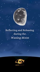 A simple Reflecting and Releasing ritual for the Waning Moon next week (27th March) 🌖 #moonritual #waningmoon #marchmoon #reflect #release | Psychic Today