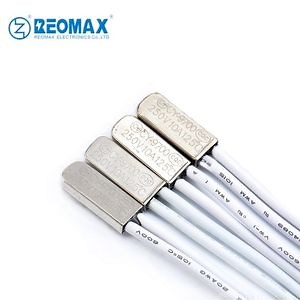 [Hot Item] 40℃-200℃ Degree Bimetal Thermostat 1A/2A/5A/10A 250V Reset Thermal Switch Temperature Overload Controller