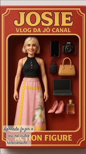 APRENDA FAZER SEU BONECO! 😃 CLIQUE NO VÍDEO RELACIONADO! #trending #chatgpt #bonecoia #actionfigure