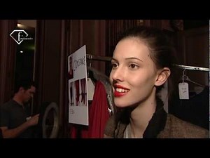 fashiontv | FTV.com - RUBY ALDRIDGE MODEL TALKS FALL/WINTER 2010 -2011