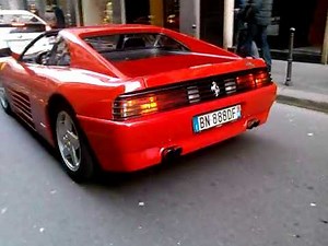 Ferrari 348 very loud sound