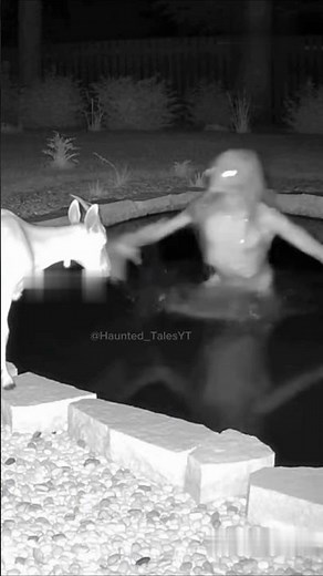 CCTV Alien 👽 and goat 🐐 What happened